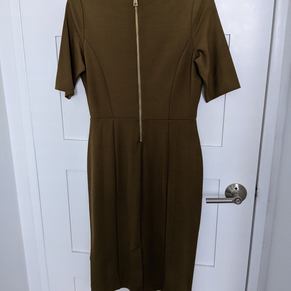 REDUCED BANANA REPUBLIC Fitted Midi Dress - Picture 5 of 8
